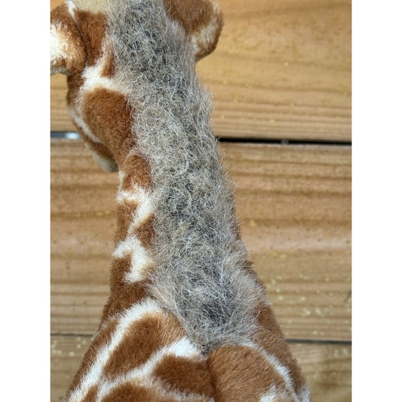 Vintage Aurora World Giraffe Wildlife 18" Plush Toy Firm Standing Stuffed Animal - Picture 8 of 12